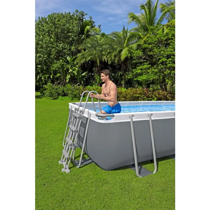 Bestway 16' X 8' X 48"/4.88M X 2.44M X 1.22M Rectangular Pool Set