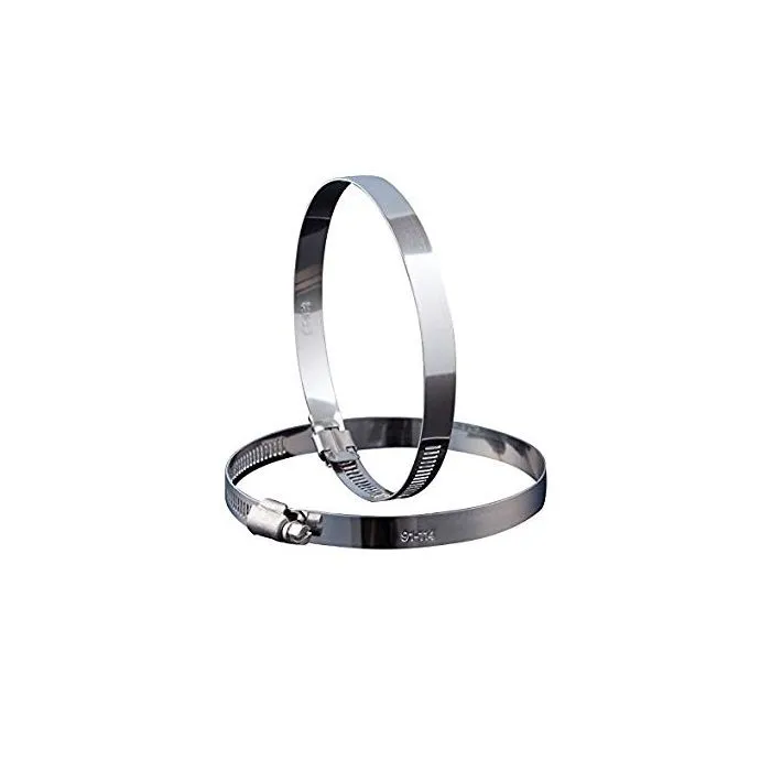 Blauberg DK-125-PVC-GRY Ventilation PVC Flexible Duct Cowled Wall Kit 5" 125mm Grey