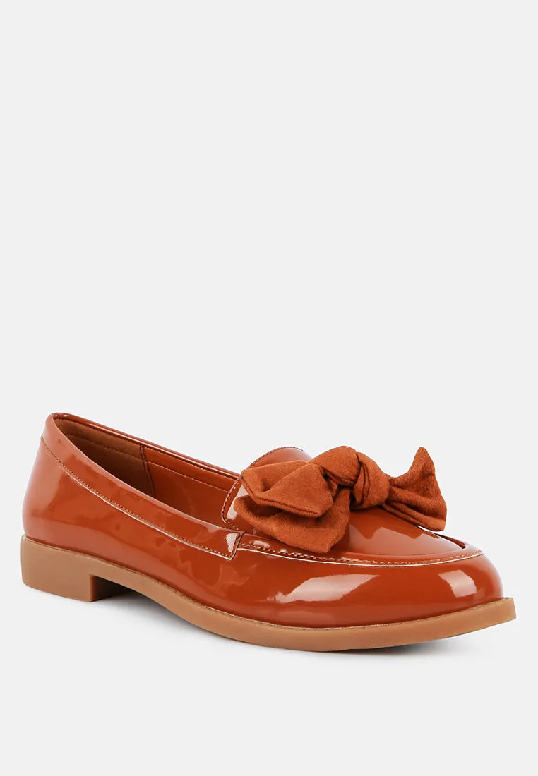 Bowberry Bow-Tie Patent Loafers By Ruw