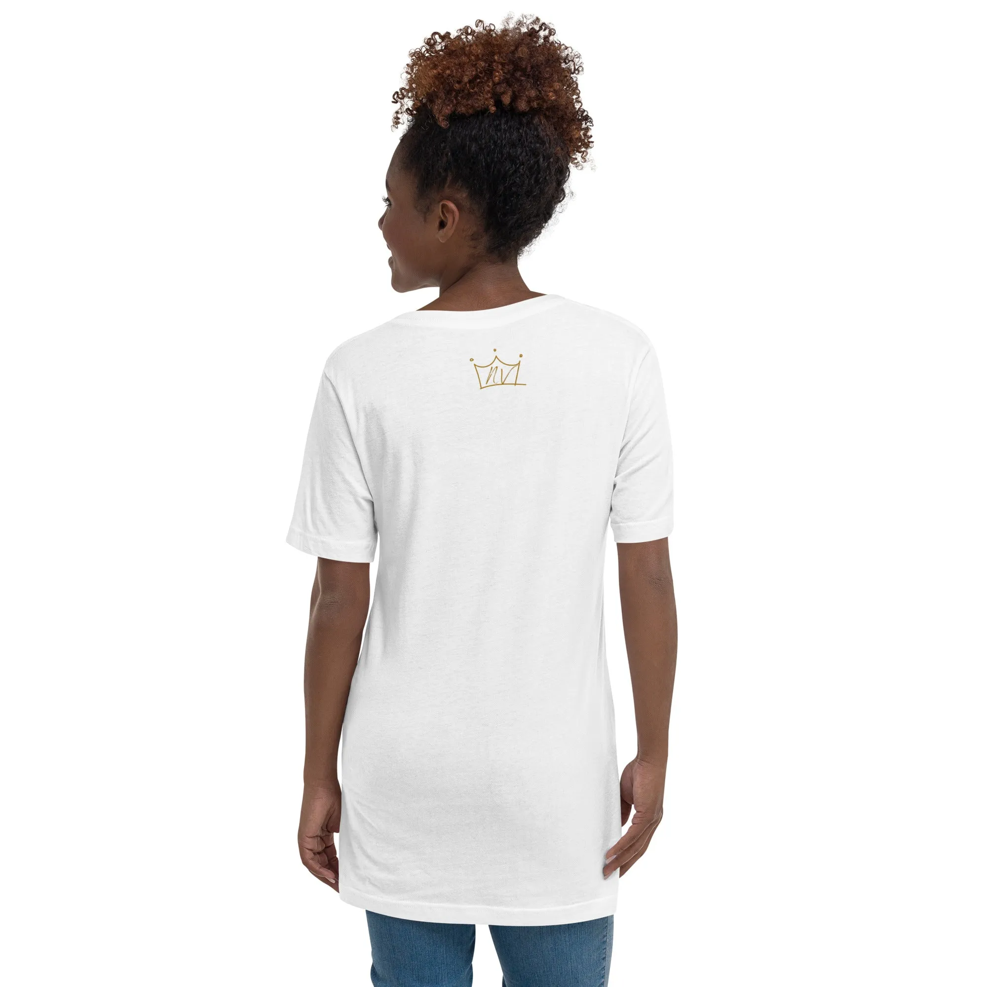 Dope Black Mom's V-Neck T-Shirt | Stylish & Empowering Apparel