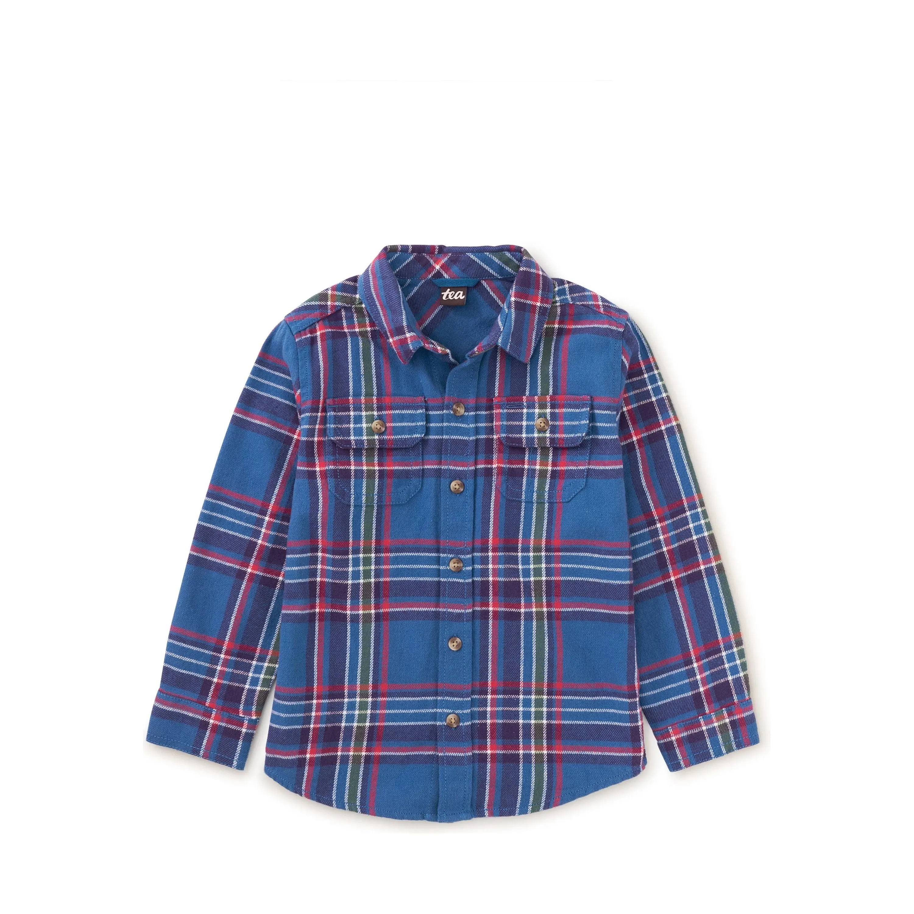 Flannel Button Up Shirt - Castle Lake