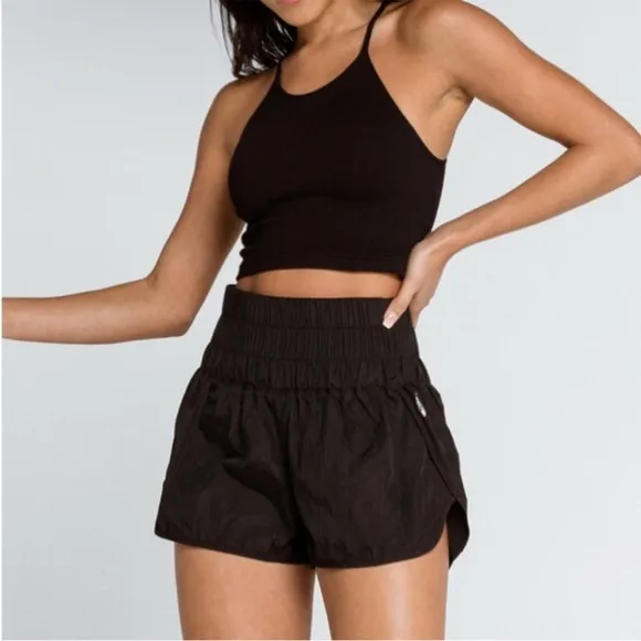 FP MOVEMENT FREE PEOPLE The Way Home Shorts Black Medium