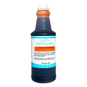 French Vanilla Flavor Fountain - 4 oz. - 32 oz. - Ice Cream and Beverage Flavors - LorAnn Oils - Canadian Distribution