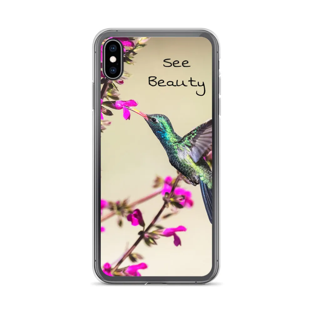 iPhone Case with Hummingbird