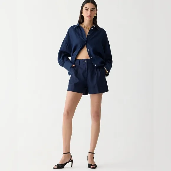J. Crew Remi Linen Shorts