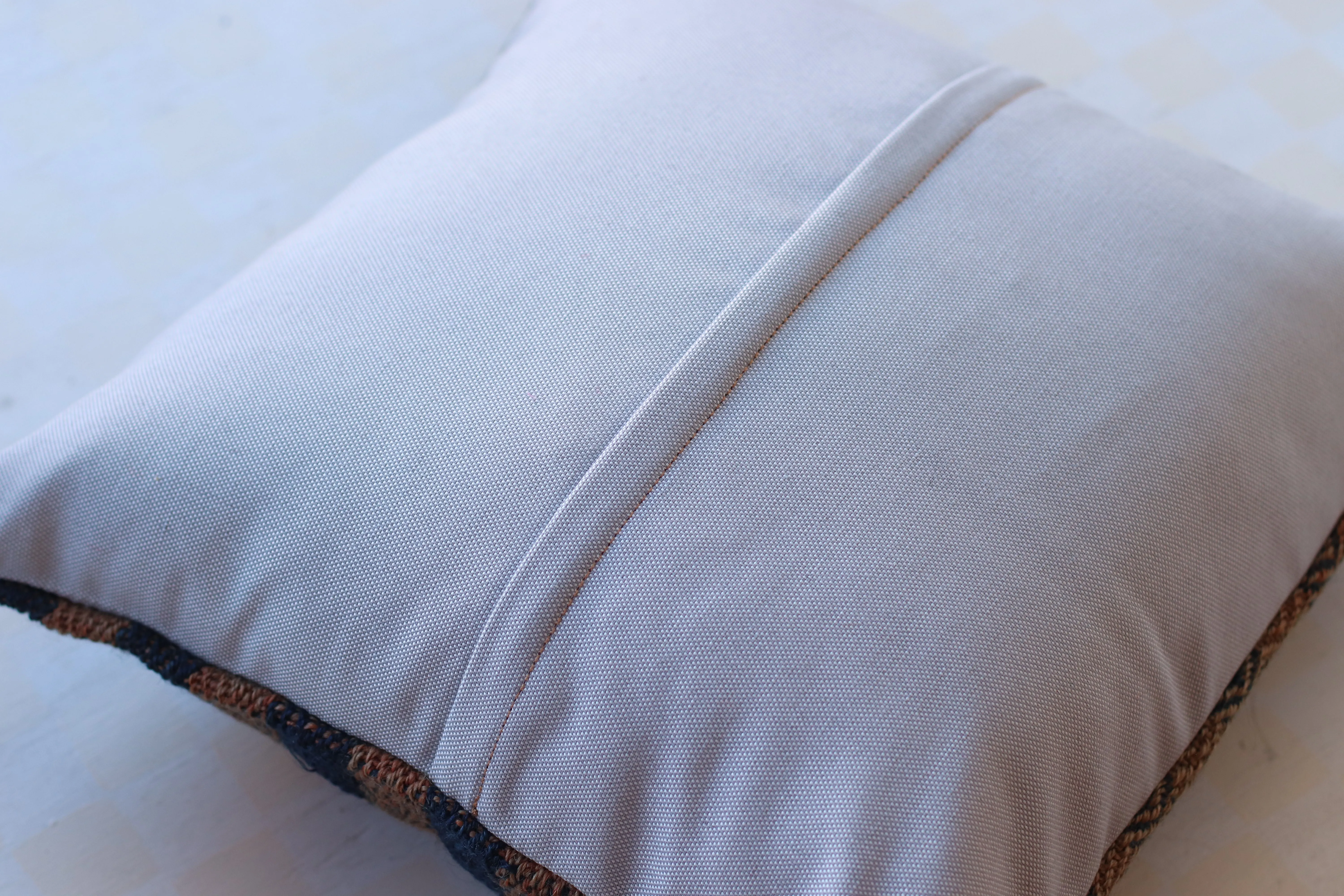 Kilim Pillow | Warm Tone Stripe, includes insert, 16"