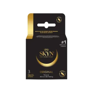 Lifestyles Skyn Original Non Latex Lubricated Condoms 3-Pack