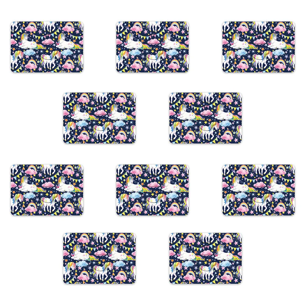 Medtronic Rainbow Unicorn Design Patches