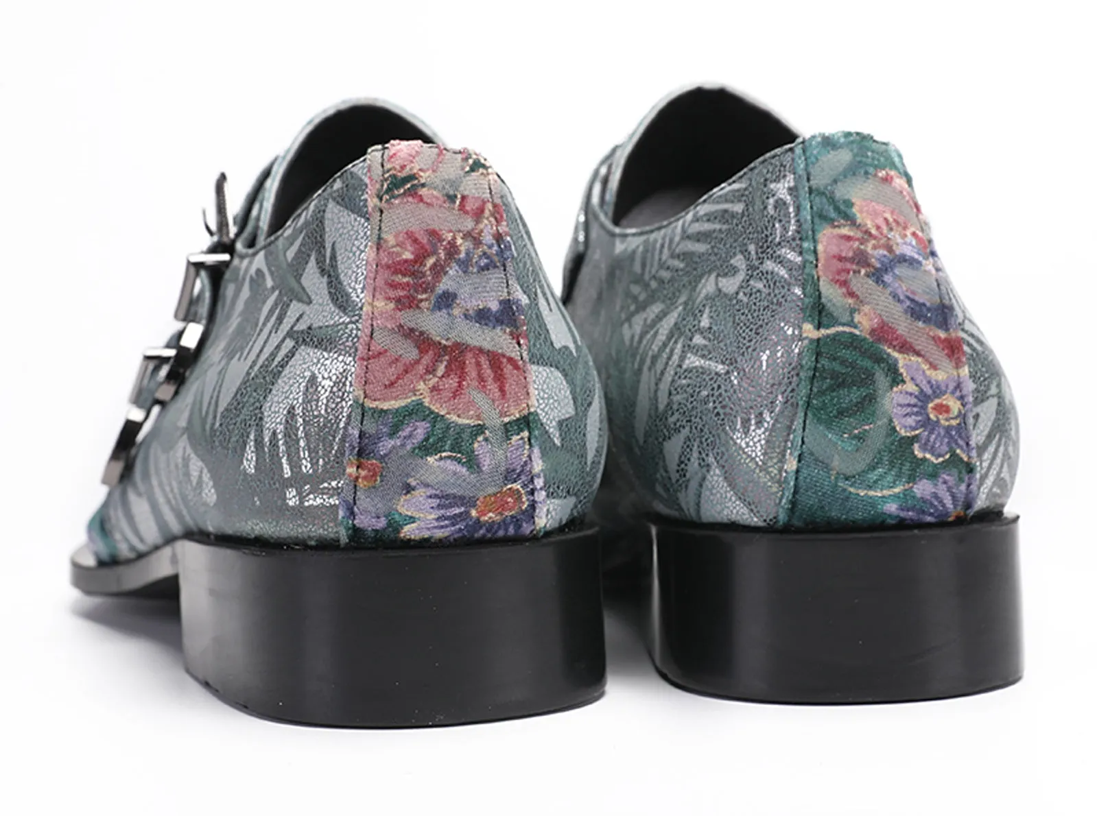 Mens Disco Party Casual Slip-Ons Western Loafers