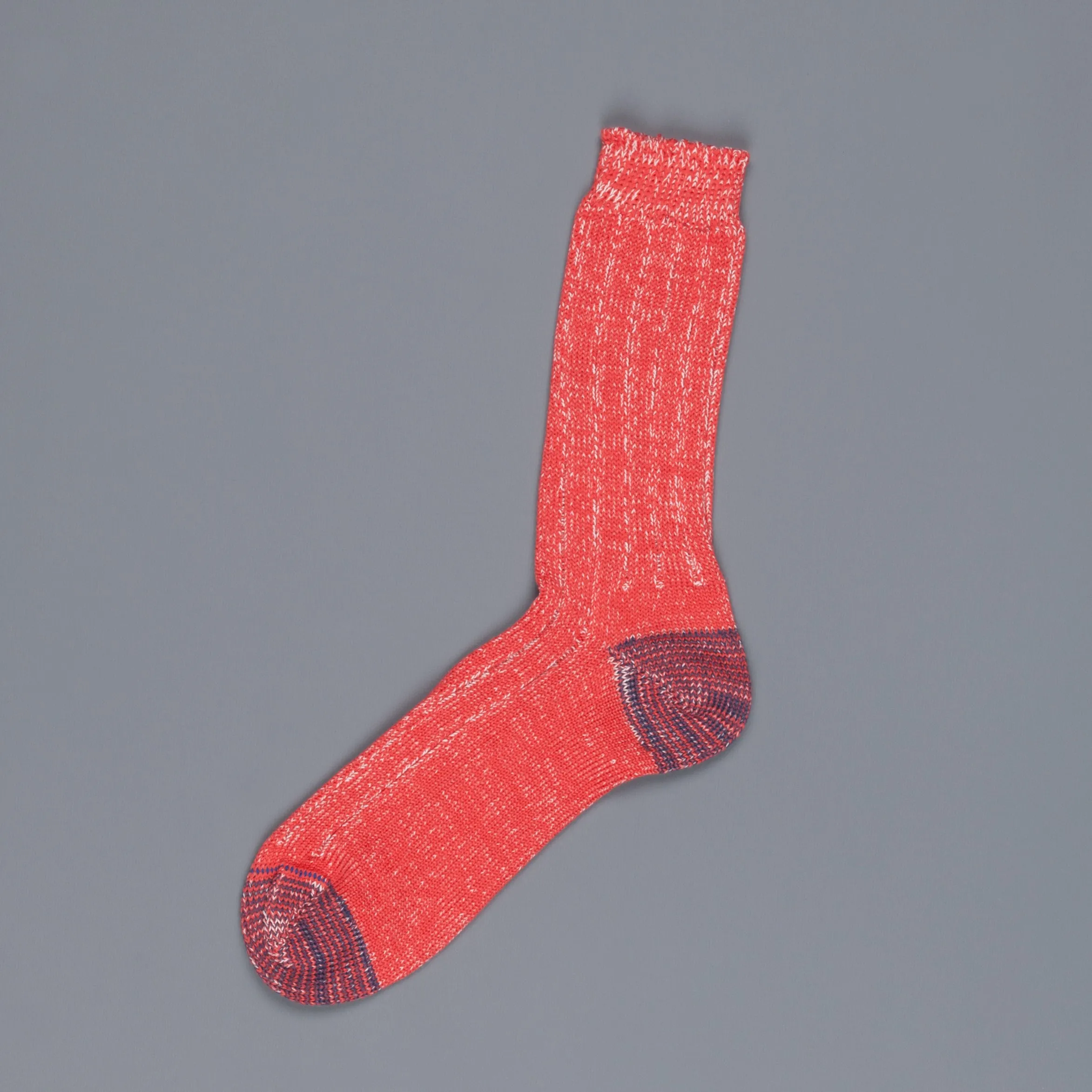 Merz B Schwanen Pre cooked  merino wool socks Red Melange