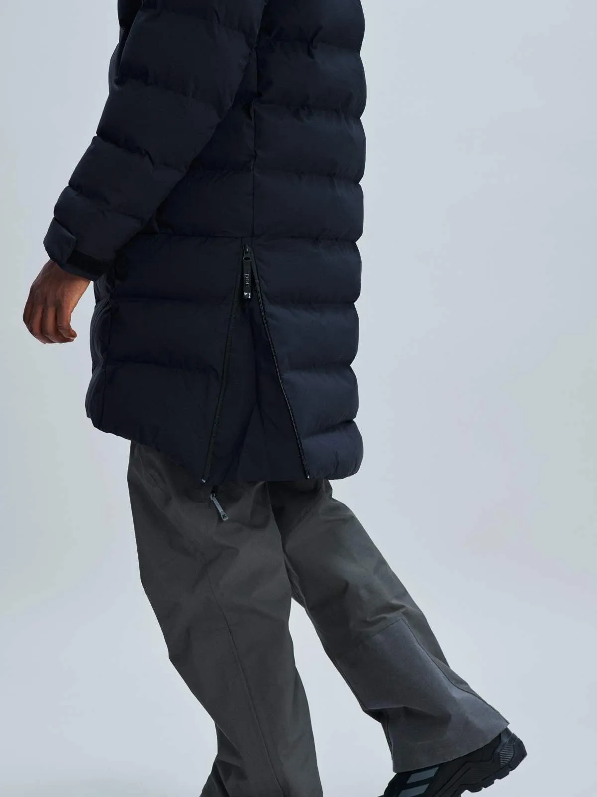 Płaszcz zimowy męski POC M'S Race Loft Parka czarny