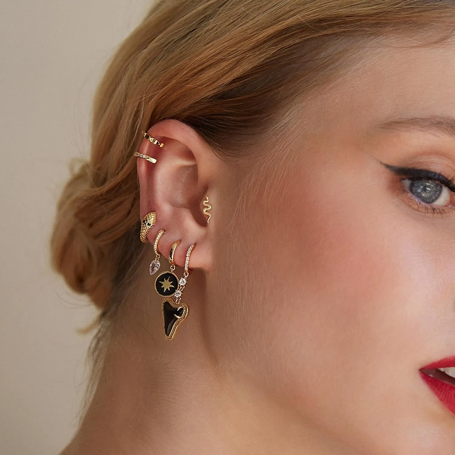 PENDIENTE PIERCING ARO CHIC