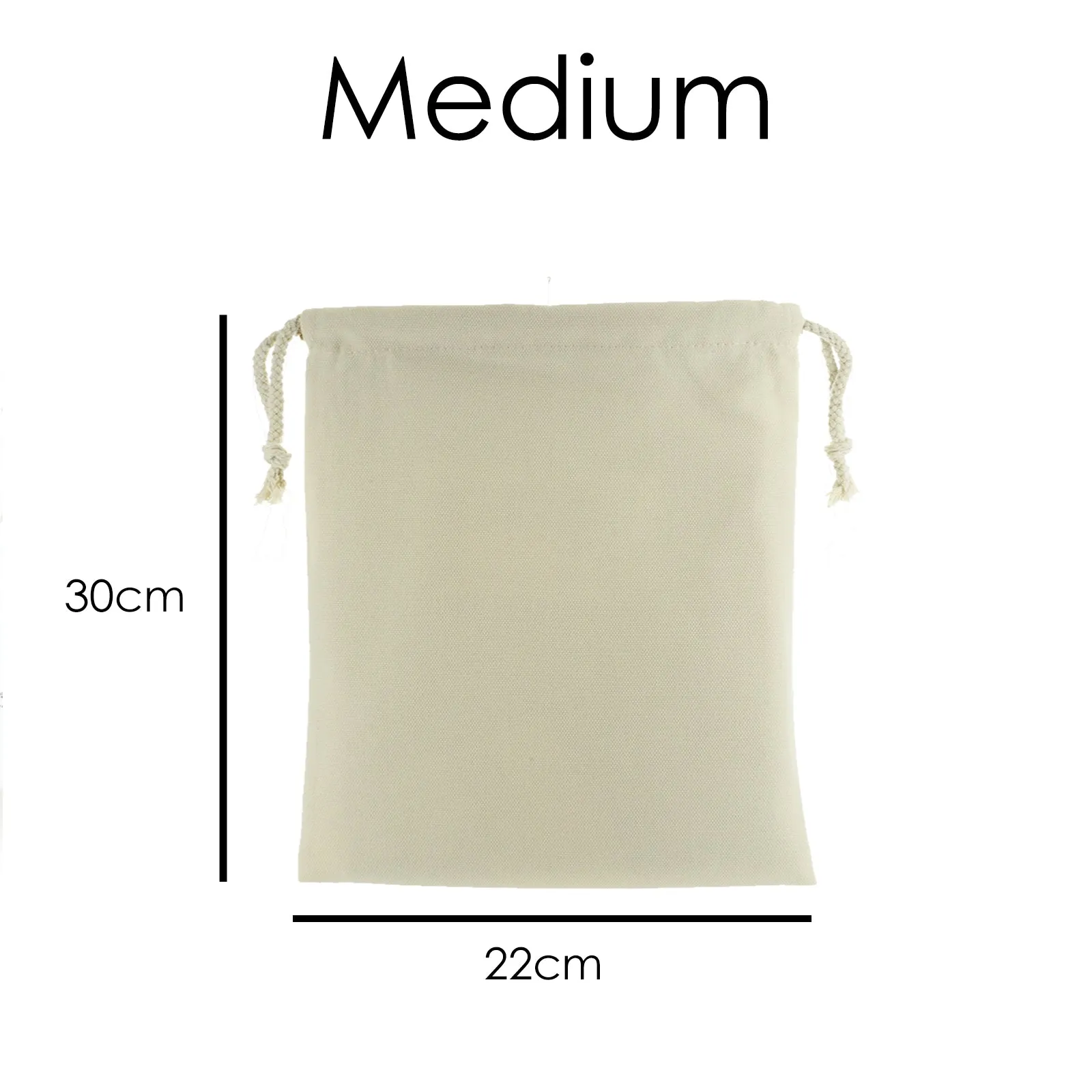 Personalised Canvas Sack with Stylish Text and Autumn Leaves Floral Print
