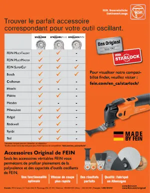 Racloir flexible Starlock pour MULTIMASTER (165)