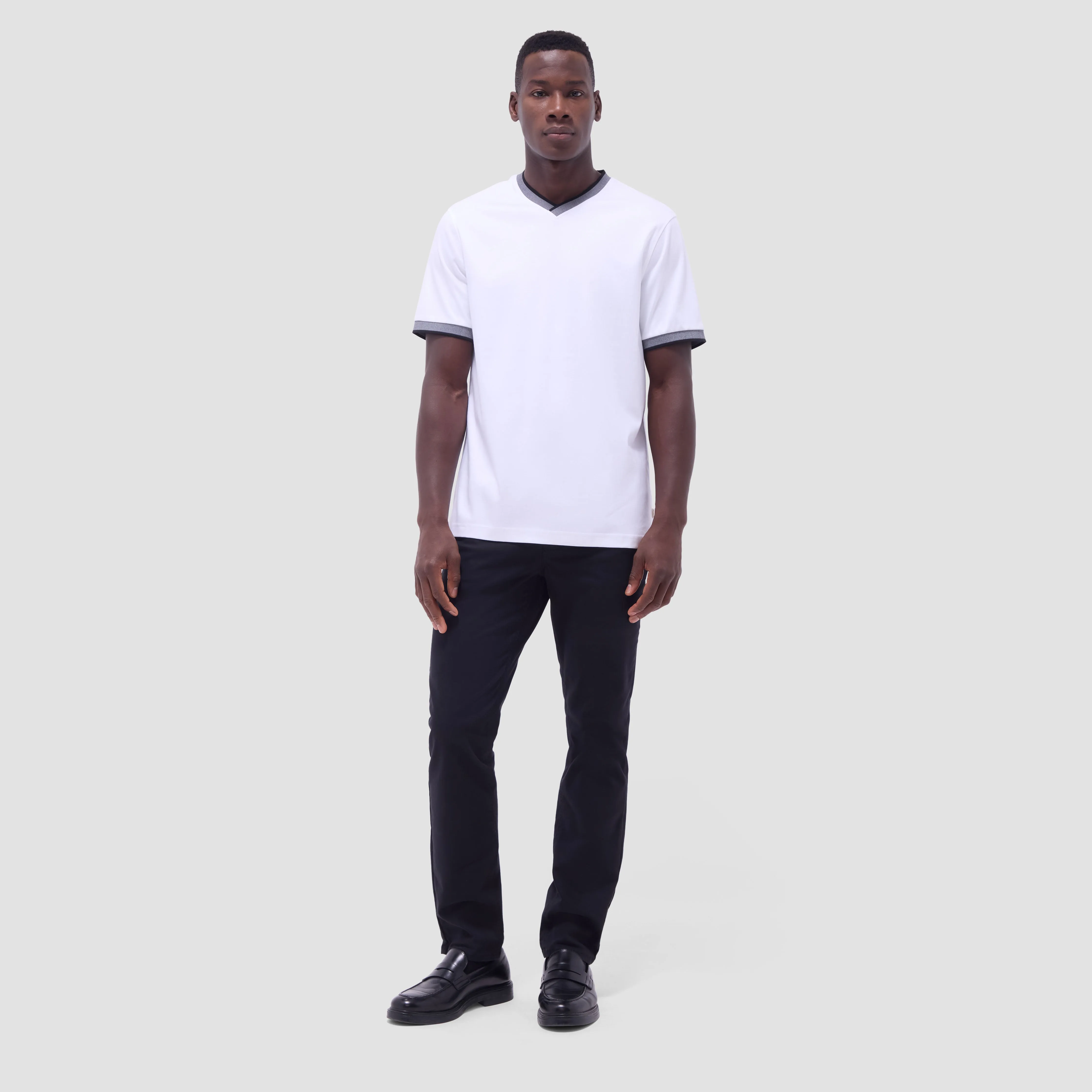 Solid Crew Neck T-Shirt