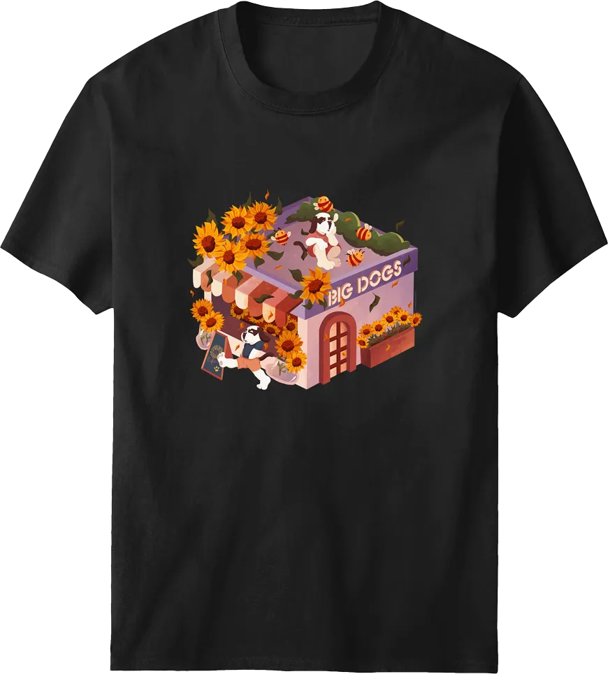 Sunflowers Flower Shop T-shirt