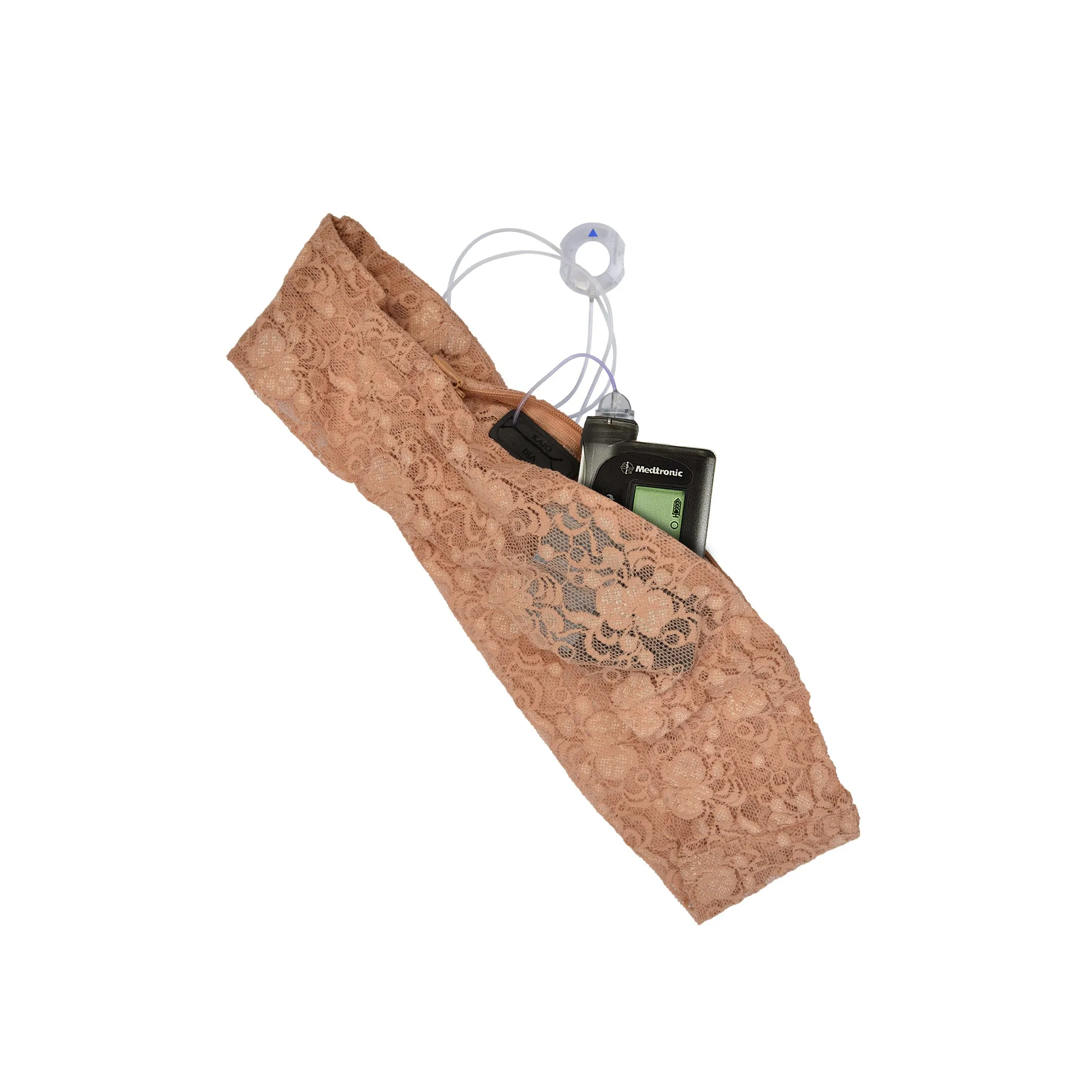 uWear Dia-BellyBand for Insulin Pumps - Lace