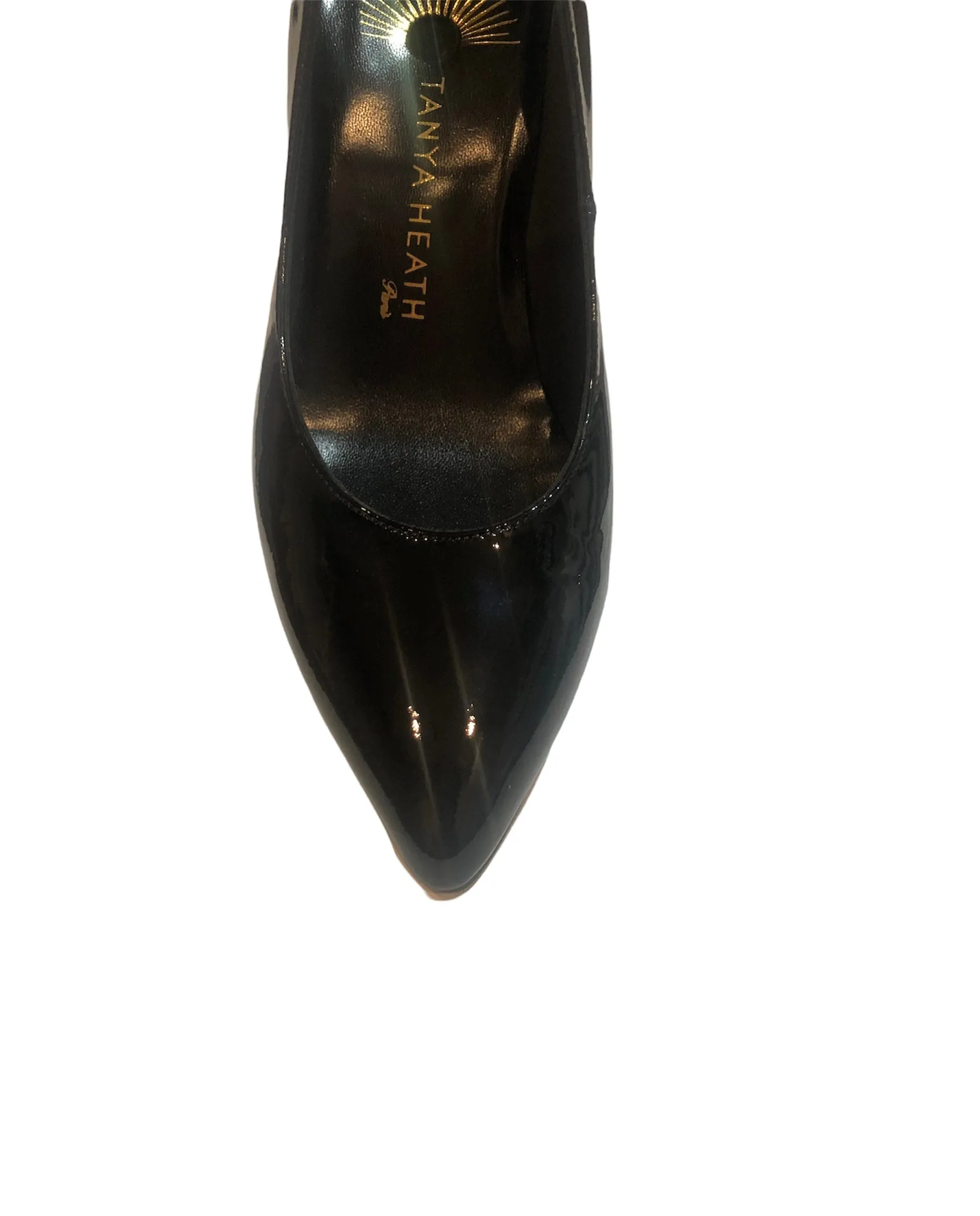 Valerie Black Patent Pump