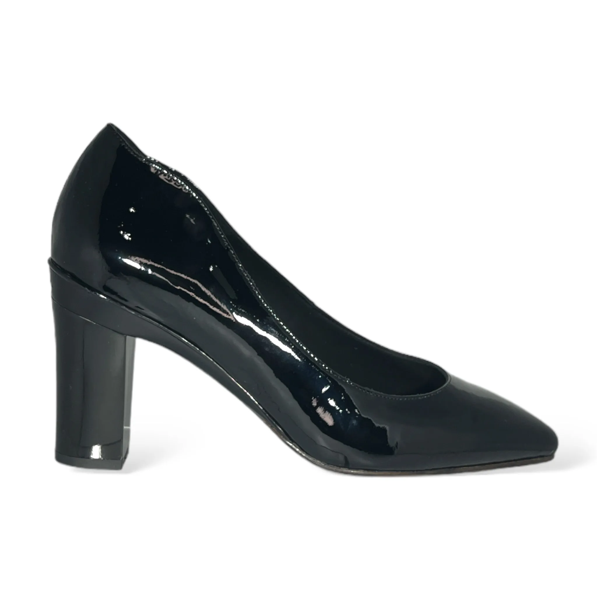 Valerie Black Patent Pump