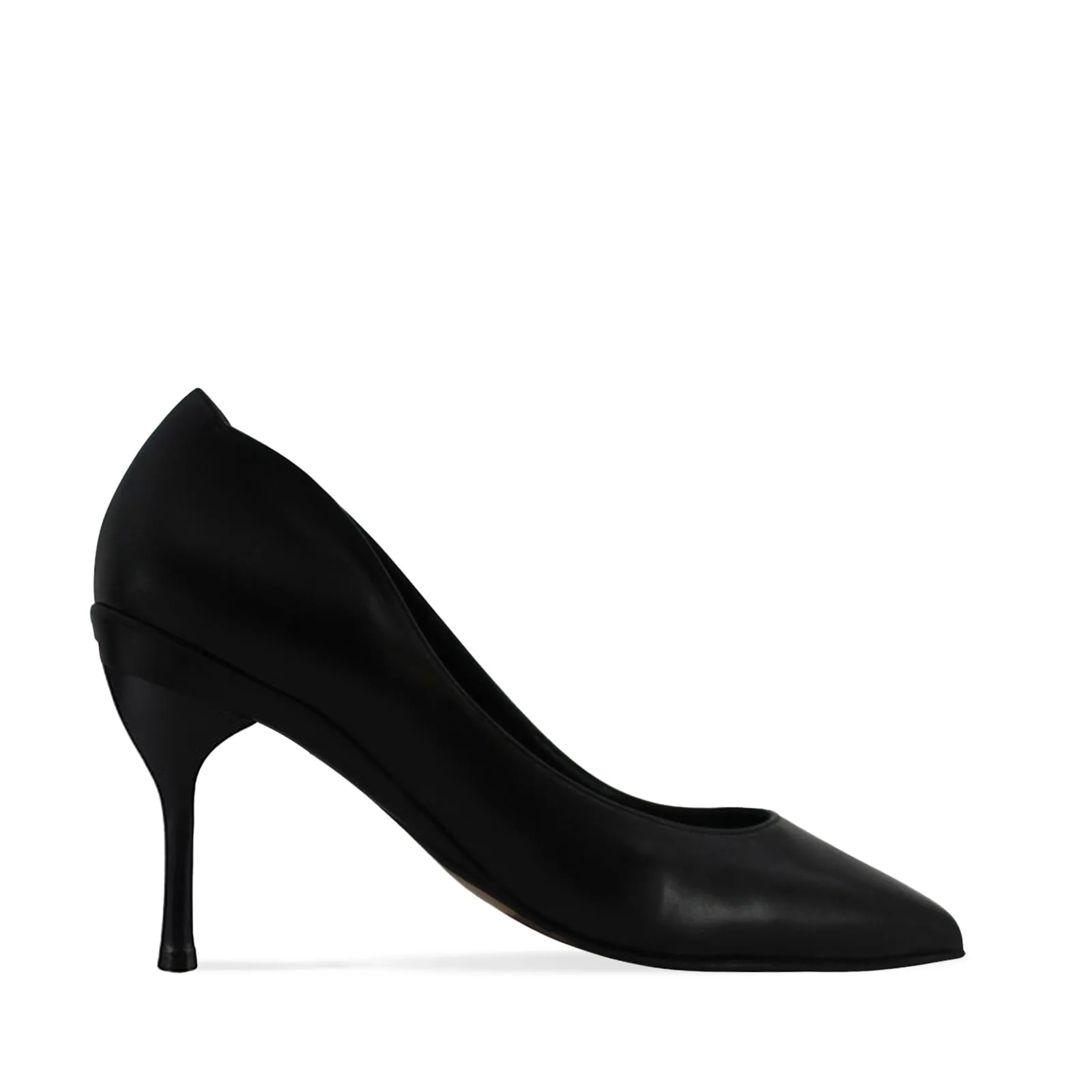Valerie Black Patent Pump